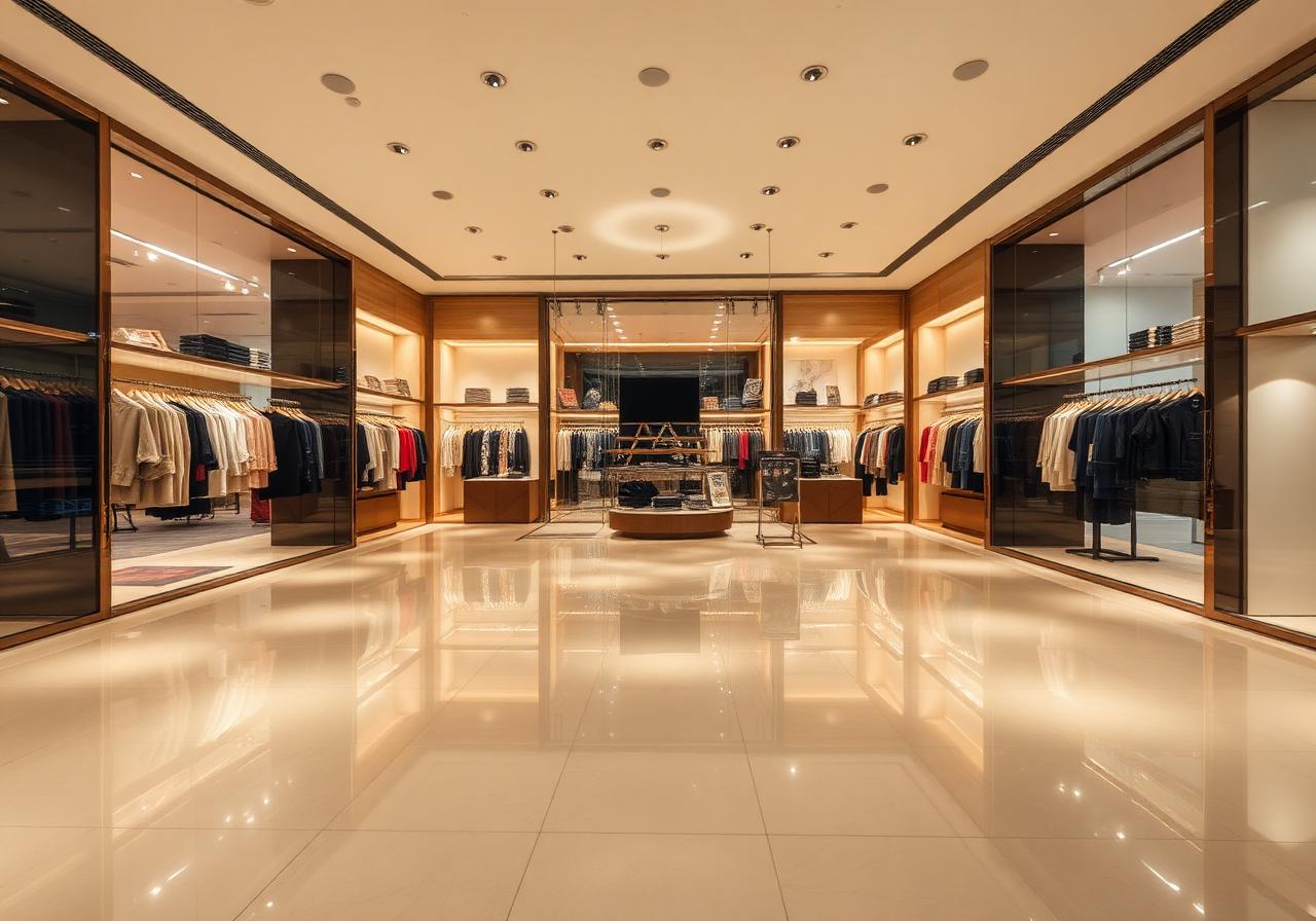 Retail Stores commercial cleaning by Bubblin' Betty's